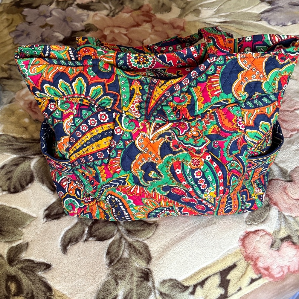 Vera Bradley Pleated Tote